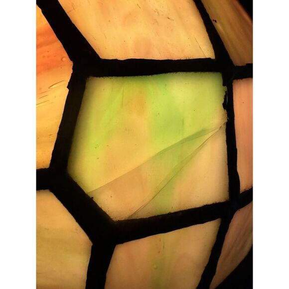 Tiffany Style Turtle Single Bulb Light - Picture 5 of 11